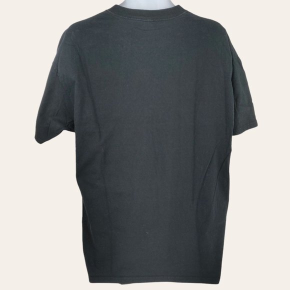 Vintage 1990s Anvil Wolf Run Alaska Men's T-Shirt 2X - Picture 2 of 6